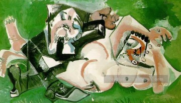 Les dormeurs 1965 Cubisme Peinture à l'huile